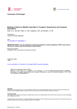 Binding of Helium to Metallic Impurities in Tungsten