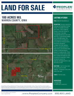 100 ACRES M/L - Peoples Company