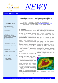 Infrared thermography and heart rate variability for non