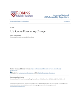 US Coins: Forecasting Change