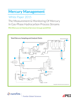Mercury Management - Portnoy Environmental, Inc.
