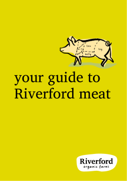 your guide to Riverford meat