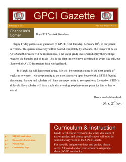GPCI Gazette