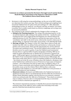 OS005 Bushey Museum Property Trust letter