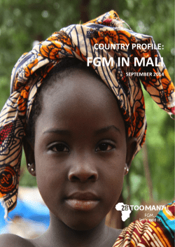 FGM IN MALI - 28 Too Many