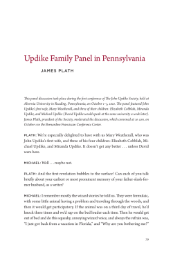 Updike Family Panel in Pennsylvania
