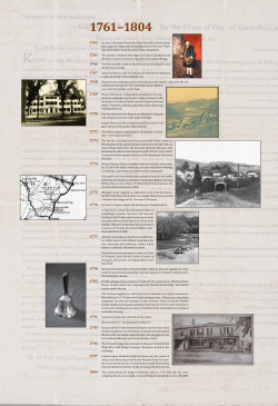 1761 On July 4, Benning Wentworth, Royal Governor of New Hamp