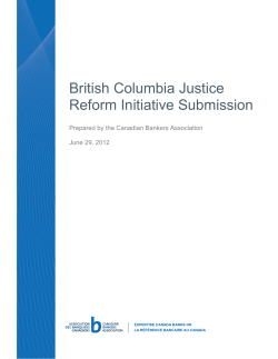 en anglais - Canadian Bankers Association