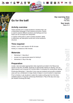 Go for the ball!
