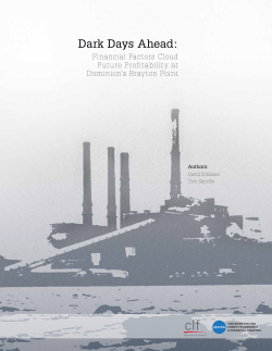 - Conservation Law Foundation