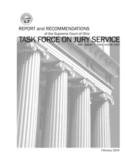 task force on jury service
