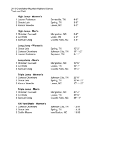 7. Track and Field Results