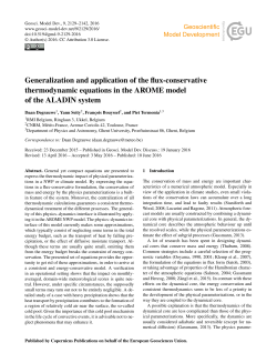 Generalization and application of the flux