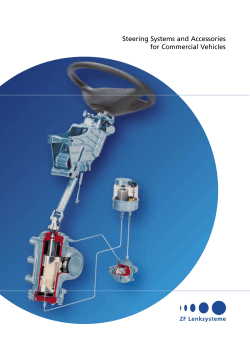 Steering Systems and Accessories for Commercial Vehicles