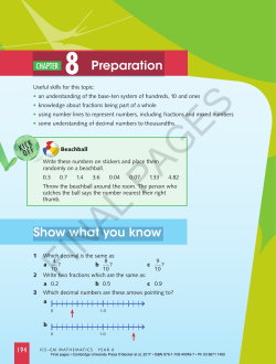 Chapter 8 - Preparation - Cambridge University Press