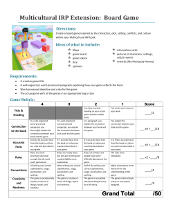 Manifest Destiny: The Game