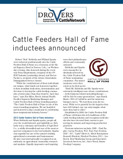 Hall of Fame-mini.indd - Cattle Feeders Hall of Fame