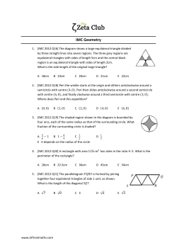 IMC Geometry - DrFrostMaths.com
