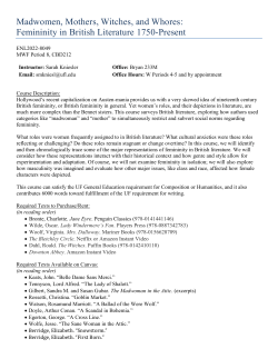 ENL 2022, Section 8049, Kniesler - UF English