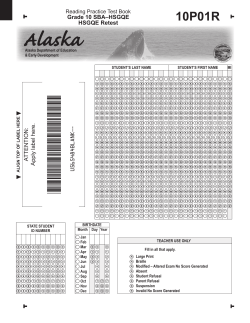 10P01R - Mat-Su Borough School District