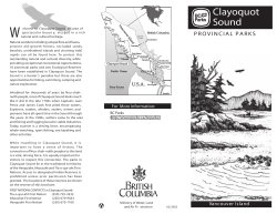Clayoquot Sound