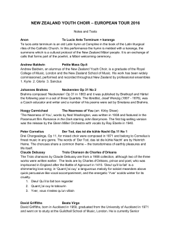 Here - Choirs Aotearoa New Zealand