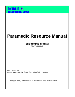 Endocrine System - Lakeridge Health