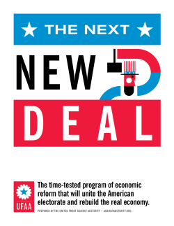 the Program  - United Front Against Austerity