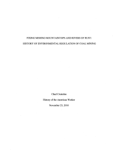 FIXING MISSING MOUNTAINTOPS AND RIVERS OF RUST