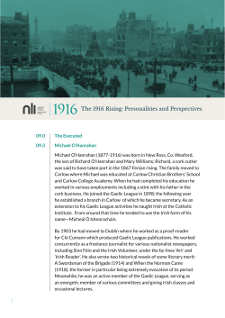 The Executed Michael O`Hanrahan Michael O`Hanrahan