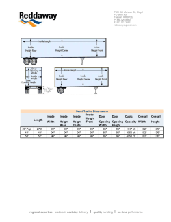 Trailer Dimensions