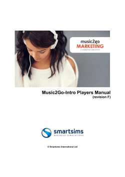 Music2Go-Intro Players Manual