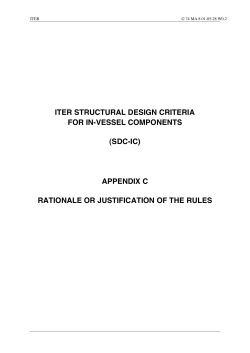 (sdc-ic) appendix c rationale or justification of the rules