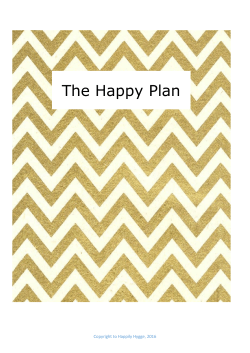 The Happy Plan - Happily Hygge