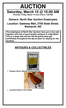 North Star Auction Employees Location