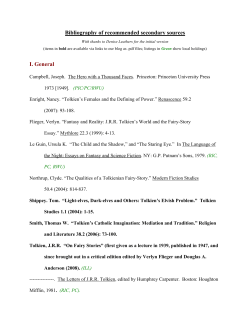 Bibliography of recommended secondary sources I. General