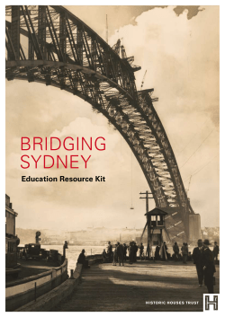 Bridging Sydney - Sydney Living Museums