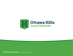 Branding Guidelines - Ottawa Hills Local Schools