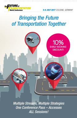 Bringing the Future of Transportation Together