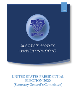 - Maria`s Model United Nations(MMUN)