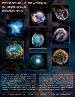Celestial Fireworks: Supernova Remnants - Chandra X