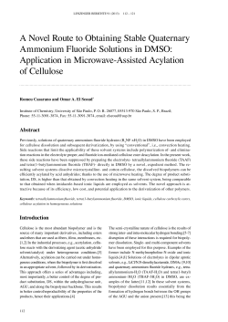 A Novel Route to obtaining Stable Quaternary