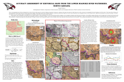 Accuracy Assessment Of Historical Maps From The Lower Roanoke