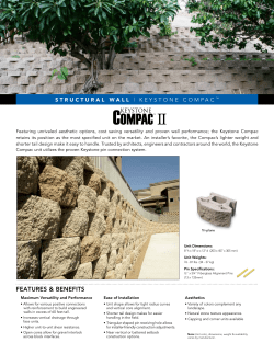 Keystone&reg; Compac II Triplane