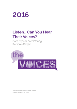 Listen&hellip; Can You Hear Their Voices?