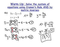 525 = &minus;yx 8 = +yx y
