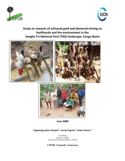 Study on Impacts of Artisan gold and diamond mining on livelihoods
