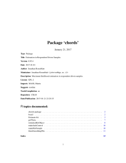 Package `chords`