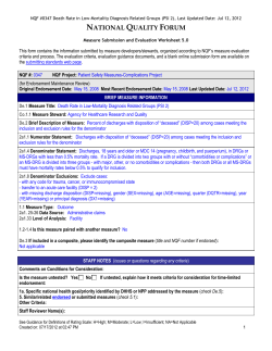 0347 - National Quality Forum