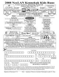 Kids Flyer.pub - Kennekuk Road Runners